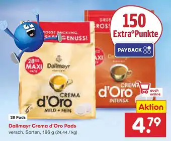 Netto Marken-Discount Dallmayr crema d’oro pads Angebot