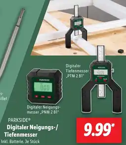 Lidl PARKSIDE Digitaler Neigungs-/ Tiefenmesser Angebot