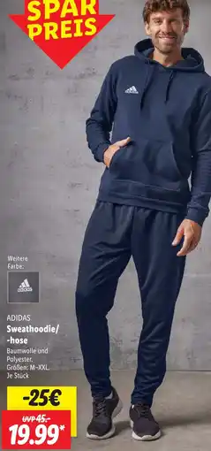 Lidl ADIDAS Sweathoodie/ -hose Angebot