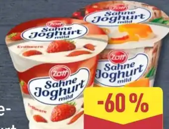 Aldi Nord Zott Sahne Joghurt mild Erdbeere Angebot