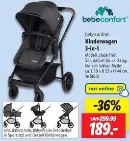 Lidl bebeconfort Kinderwagen 3-in-1 Angebot