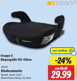 Lidl Osann Kinderautositz Angebot