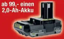 toom Baumarkt RYOBI 2,0-Ah-Akku Angebot