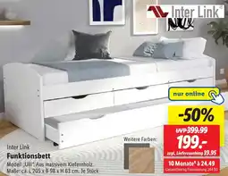 Lidl Inter Link Funktionsbett Angebot