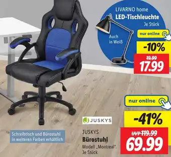 Lidl JUSKYS Bürostuhl Angebot