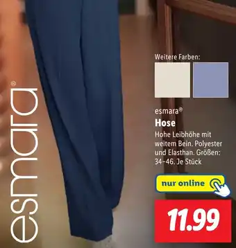 Lidl esmara Hose Angebot