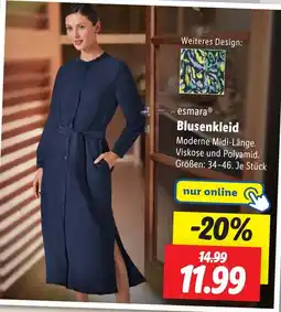 Lidl esmara Blusenkleid Angebot