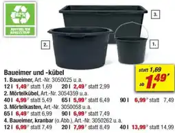 toom Baumarkt Baueimer und -kübel Angebot