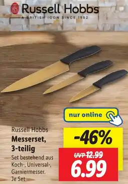 Lidl Russell Hobbs Messerset, 3-teilig Angebot