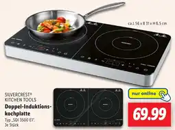 Lidl SILVERCREST KITCHEN TOOLS Doppel-Induktionskochplatte Angebot