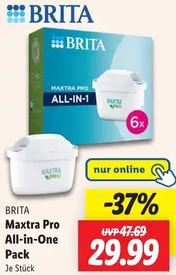 Lidl BRITA Maxtra Pro All-in-One Pack Angebot