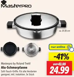 Lidl Masterpro by Roland Trettl Alu-Schmorpfanne Angebot