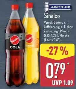 Aldi Nord Sinalco sinalco Angebot