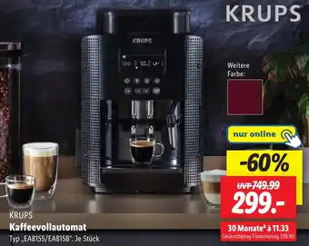 Lidl KRUPS Kaffeevollautomat Angebot