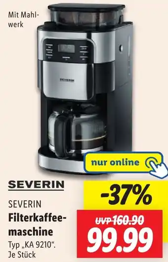 Lidl SEVERIN Filterkaffeemaschine Angebot