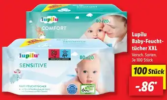 Lidl Lupilu Baby-Feuchttücher XXL Angebot