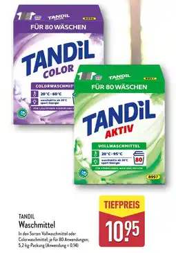 Aldi Nord Tandil vollwaschmittel oder colorwaschmittel Angebot