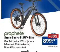 Aldi Nord Prophete stack-sport-e-suv-bike Angebot