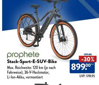 Aldi Nord Prophete stack-sport-e-suv-bike Angebot