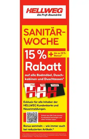 Hellweg 15 % rabatt Angebot