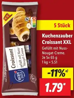 Lidl Kuchenzauber Croissant XXL Angebot