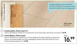 Hellweg Landhausdiele „deluxe aqua xl“ oder laminatboden „deluxe aqua“ Angebot