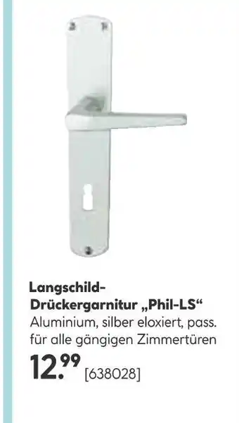 Hellweg Phil-ls langschild-drückergarnitur „phil-ls“ Angebot