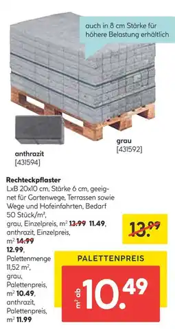 Hellweg Rechteckpflaster Angebot