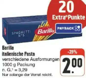 nah & gut Barilla italienische Pasta Angebot