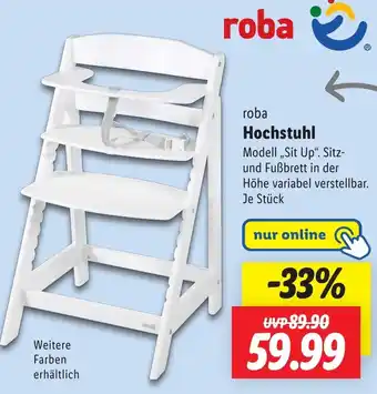 Lidl roba Hochstuhl Angebot