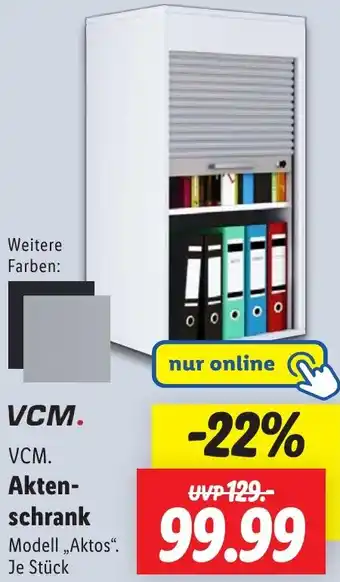 Lidl VCM Aktenschrank Angebot