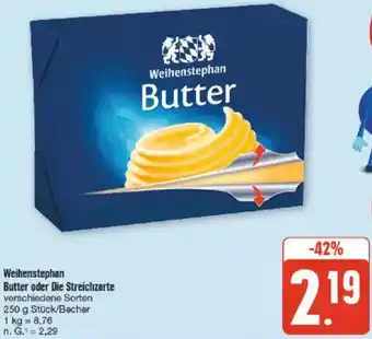 nah & gut Weihenstephan Butter oder Die Streichzarte Angebot