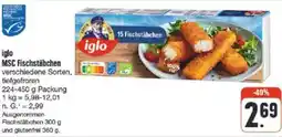 nah & gut iglo MSC Fischstäbchen Angebot