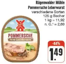 nah & gut Rügenwalder Mühle Pommersche Leberwurst Angebot