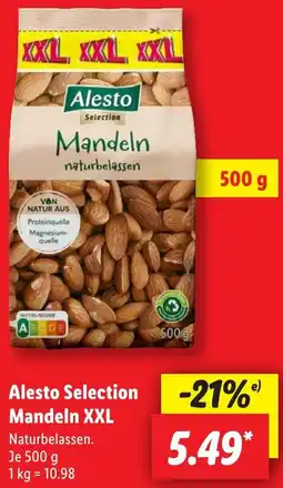 Lidl Alesto Selection Mandeln XXL Angebot