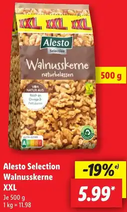 Lidl Alesto Selection Walnusskerne XXL Angebot