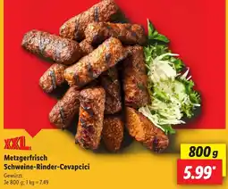 Lidl Metzgerfrisch Schweine-Rinder-Cevapcici Angebot