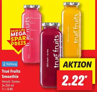 Lidl Trué Fruits Smoothie Angebot