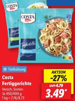 Lidl Costa Fertiggerichte Angebot