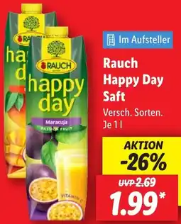 Lidl Rauch Happy Day Saft Angebot