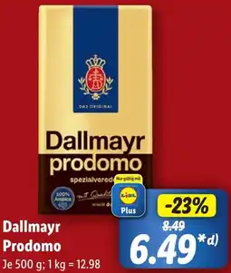 Lidl Dallmayr Prodomo Angebot