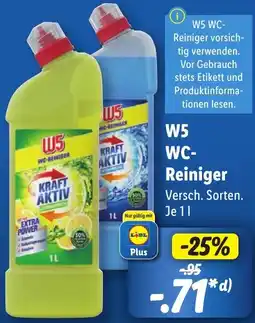 Lidl W5 WC-Reiniger Angebot