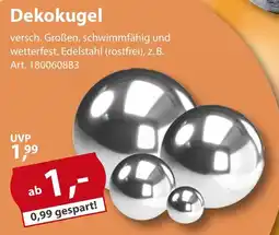 Sonderpreis Baumarkt Dekokugel Angebot