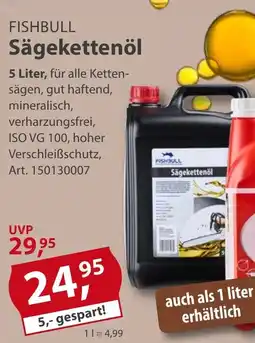 Sonderpreis Baumarkt FISHBULL Sägekettenöl Angebot