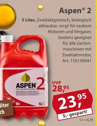 Sonderpreis Baumarkt Aspen 2 Angebot