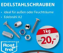 Sonderpreis Baumarkt EDELSTAHLSCHRAUBEN Angebot