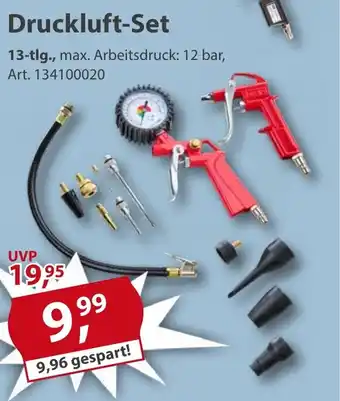 Sonderpreis Baumarkt Druckluft-Set Angebot