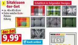 Norma Sitzkissen 4er-Set Angebot