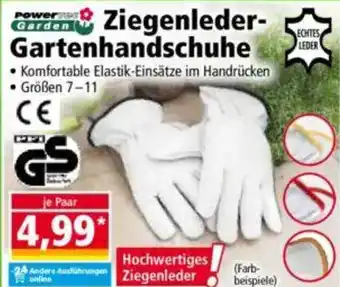 Norma Power Garden Ziegenleder- Gartenhandschuhe Angebot