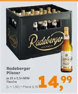 Globus Baumarkt Radeberger Pilsner Angebot